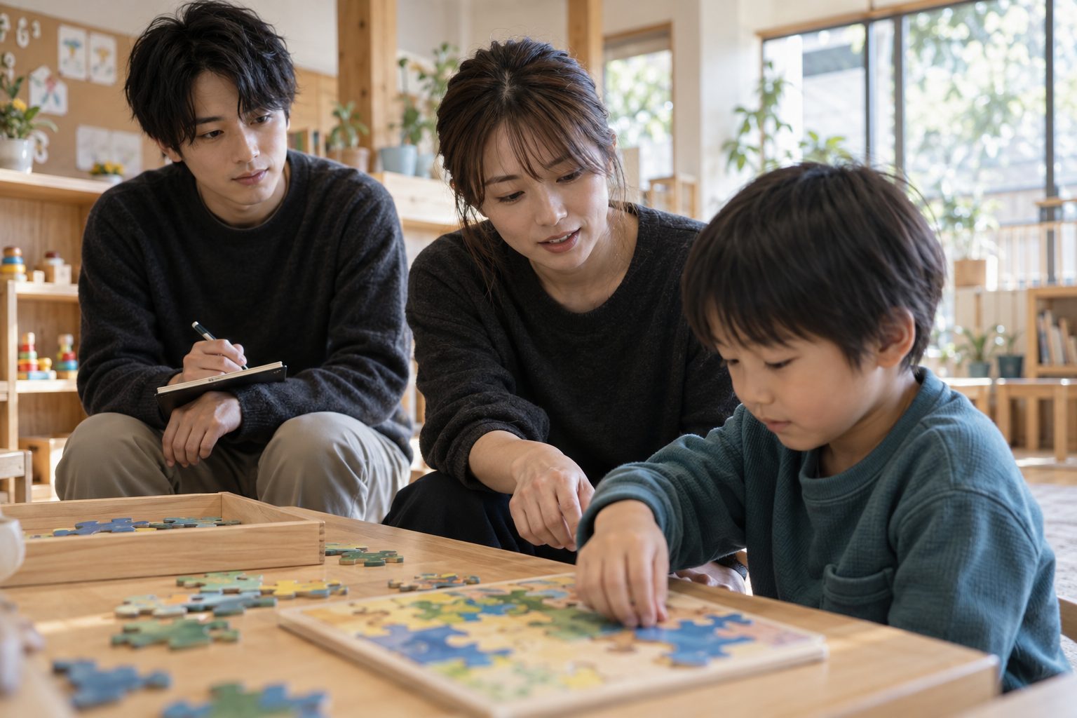 発達支援の現場で経験者から学ぶ若い人