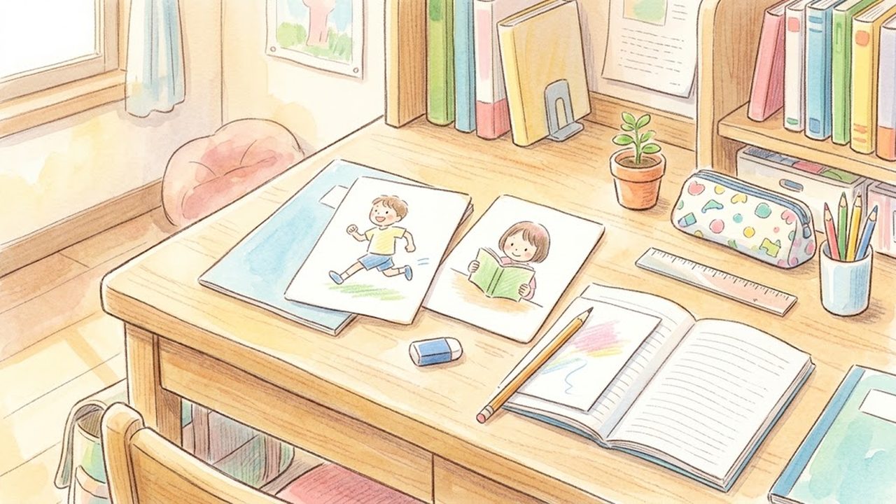 第１学年の外国語｜今まさに起こっている動作を表す現在進行形