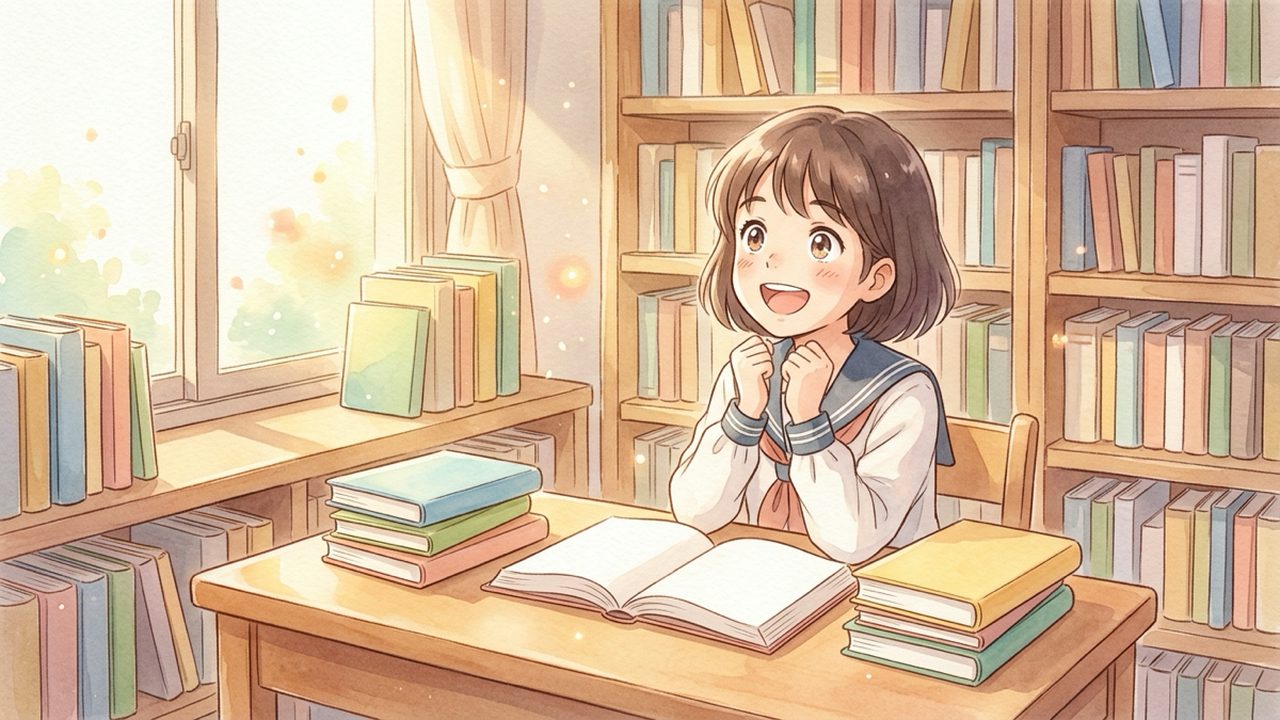 中学1年の国語｜本から知識や考えを広げるの学びを整理する共通イメージ