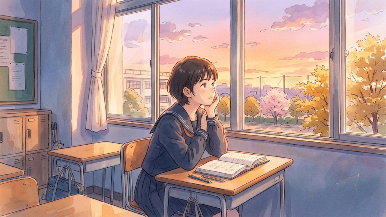 表現技法の教え方｜家庭で比喩や倒置などの働きを整理するイラスト