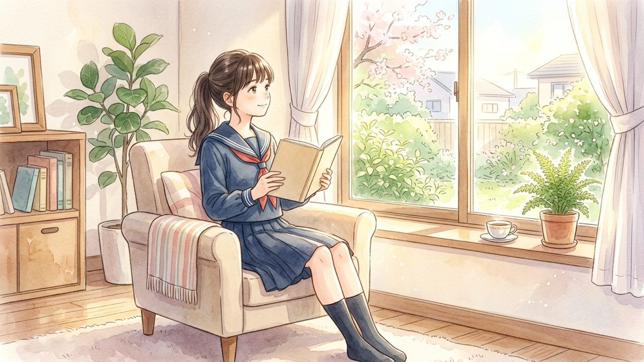 中学1年の国語｜文章と自分を結び付けるの学びを整理する共通イメージ