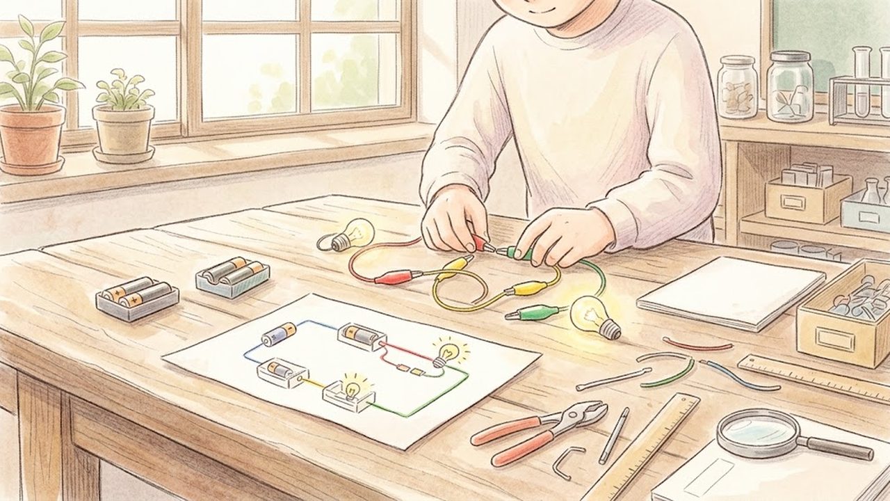 第2学年の理科(第1分野)|回路の電流・電圧と抵抗の規則性・オームの法則