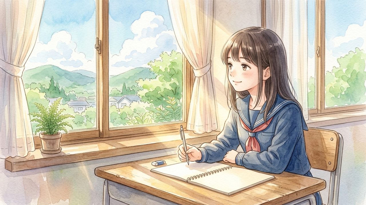 中学1年の国語|詩や随筆に考えを表すの学びを整理する共通イメージ