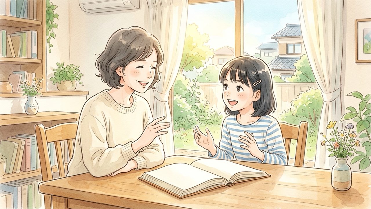 中学1年の国語｜読んだ考えを分かち合うの学びを整理する共通イメージ