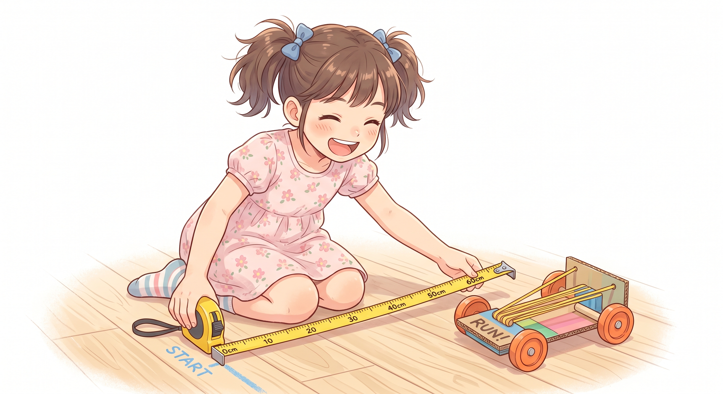 ゴムエンジンカーを作る