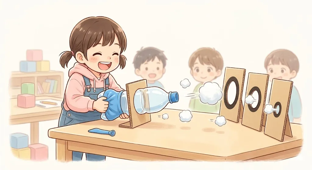 ペットボトル空気砲を作る
