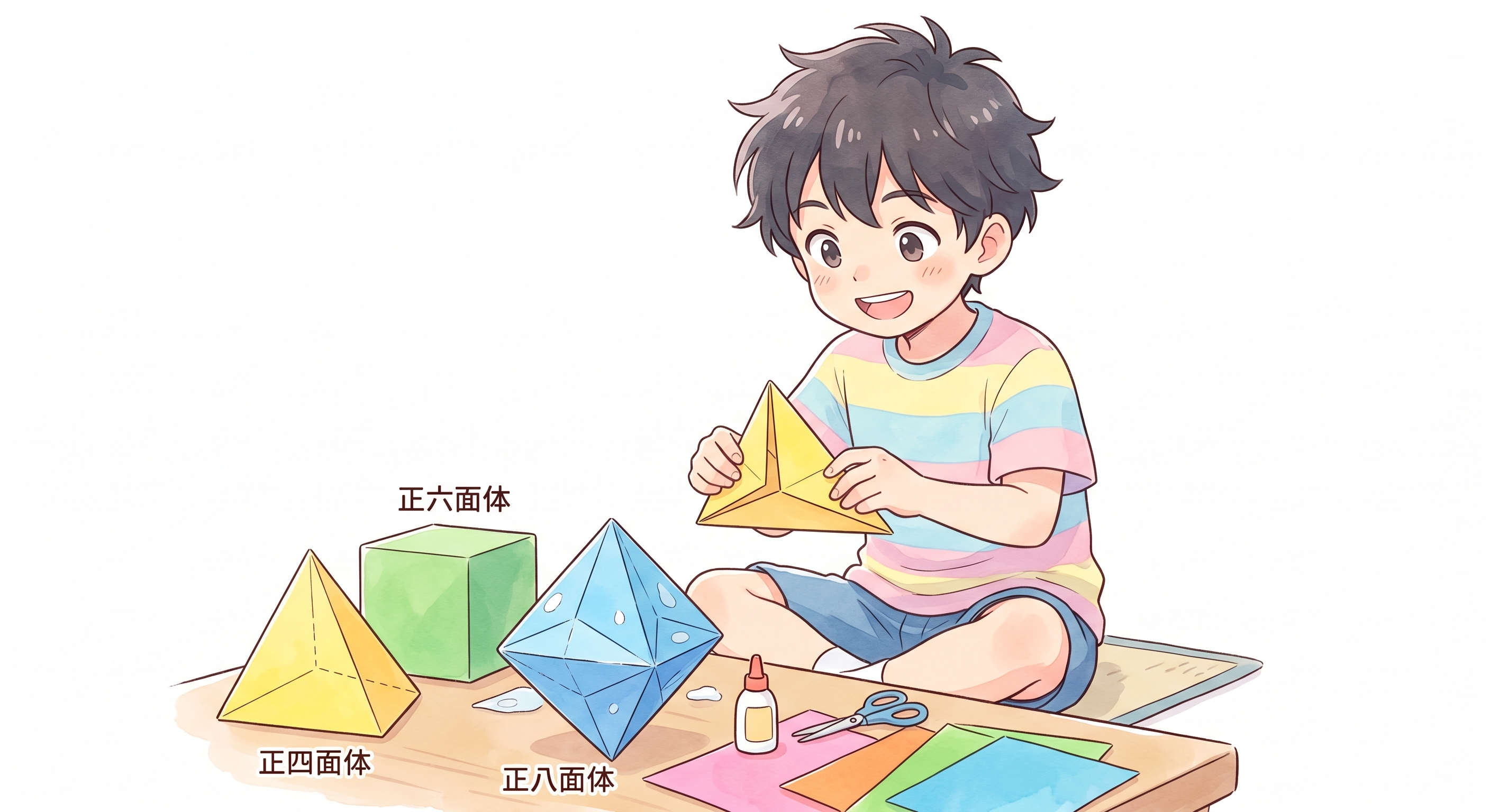 折り紙で数学を研究する（角度・対称）