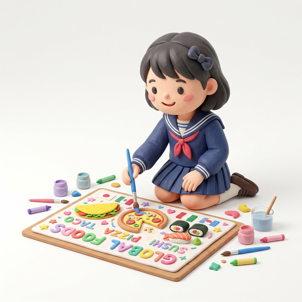 英語で日本文化を紹介する本を作る