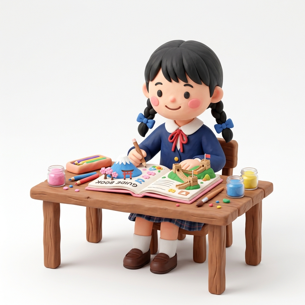 英語で地域紹介パンフレットを作る