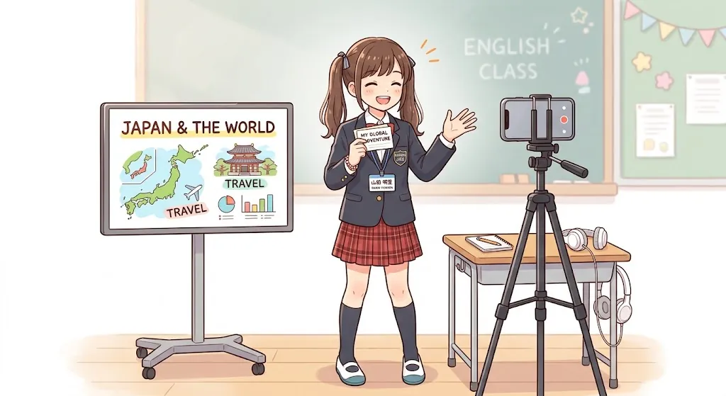 英語プレゼン動画を作る（中学生版）