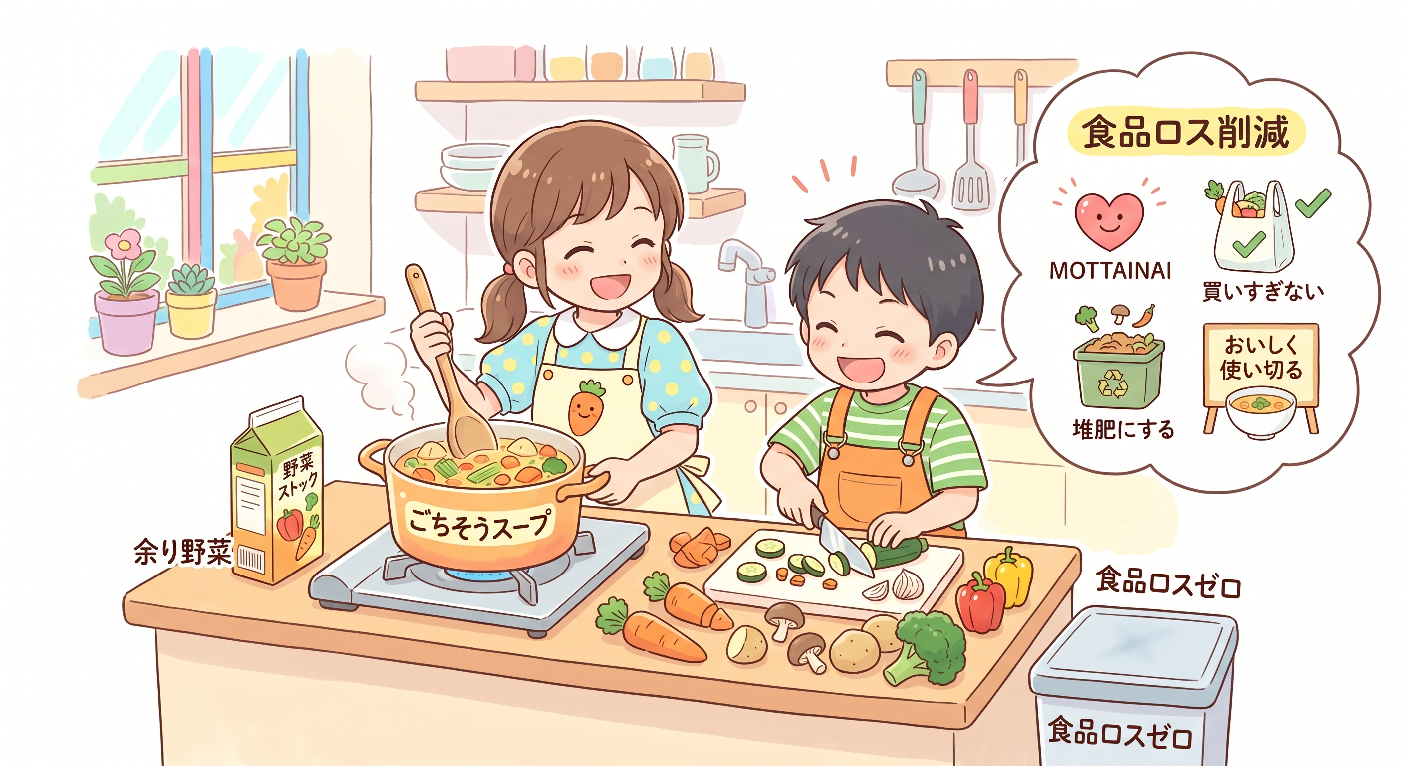 食品ロスを減らす献立を考える