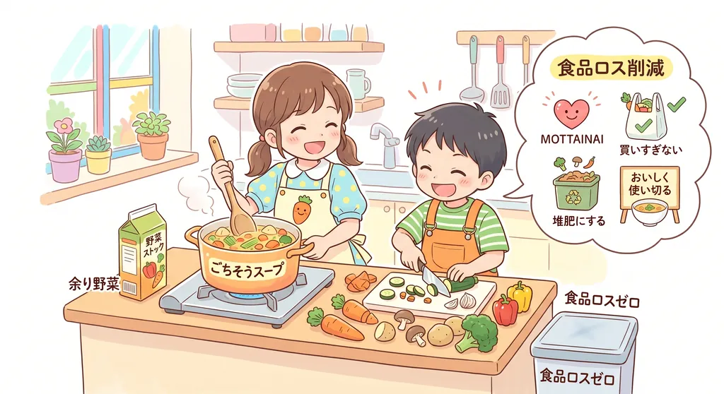 食品ロスを減らす献立を考える