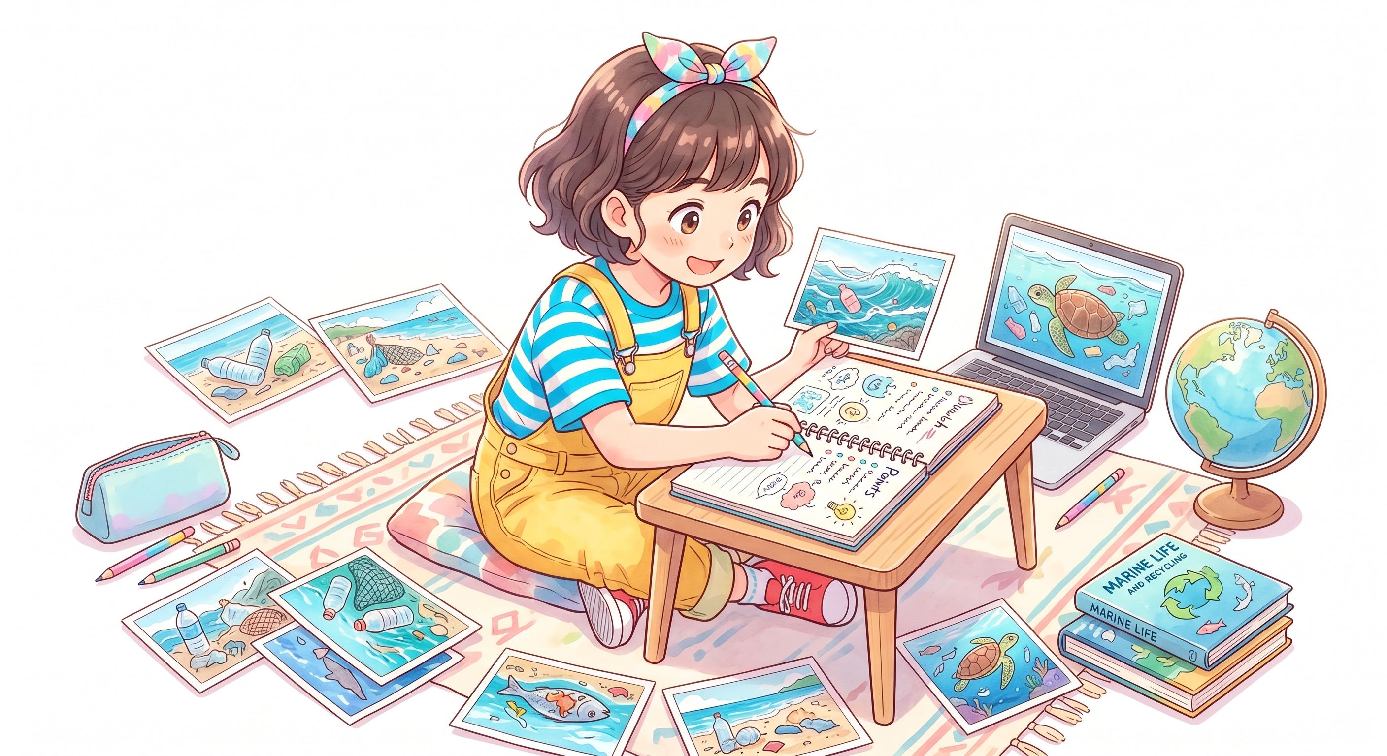 マイクロプラスチックの影響を調べる