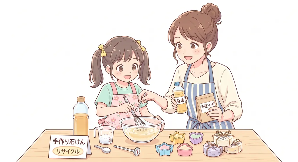 廃油でキャンドルを作る（油の再利用）