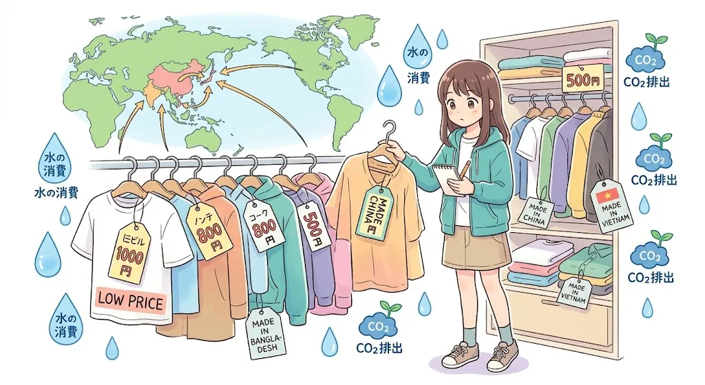 ファストファッションの環境・労働問題