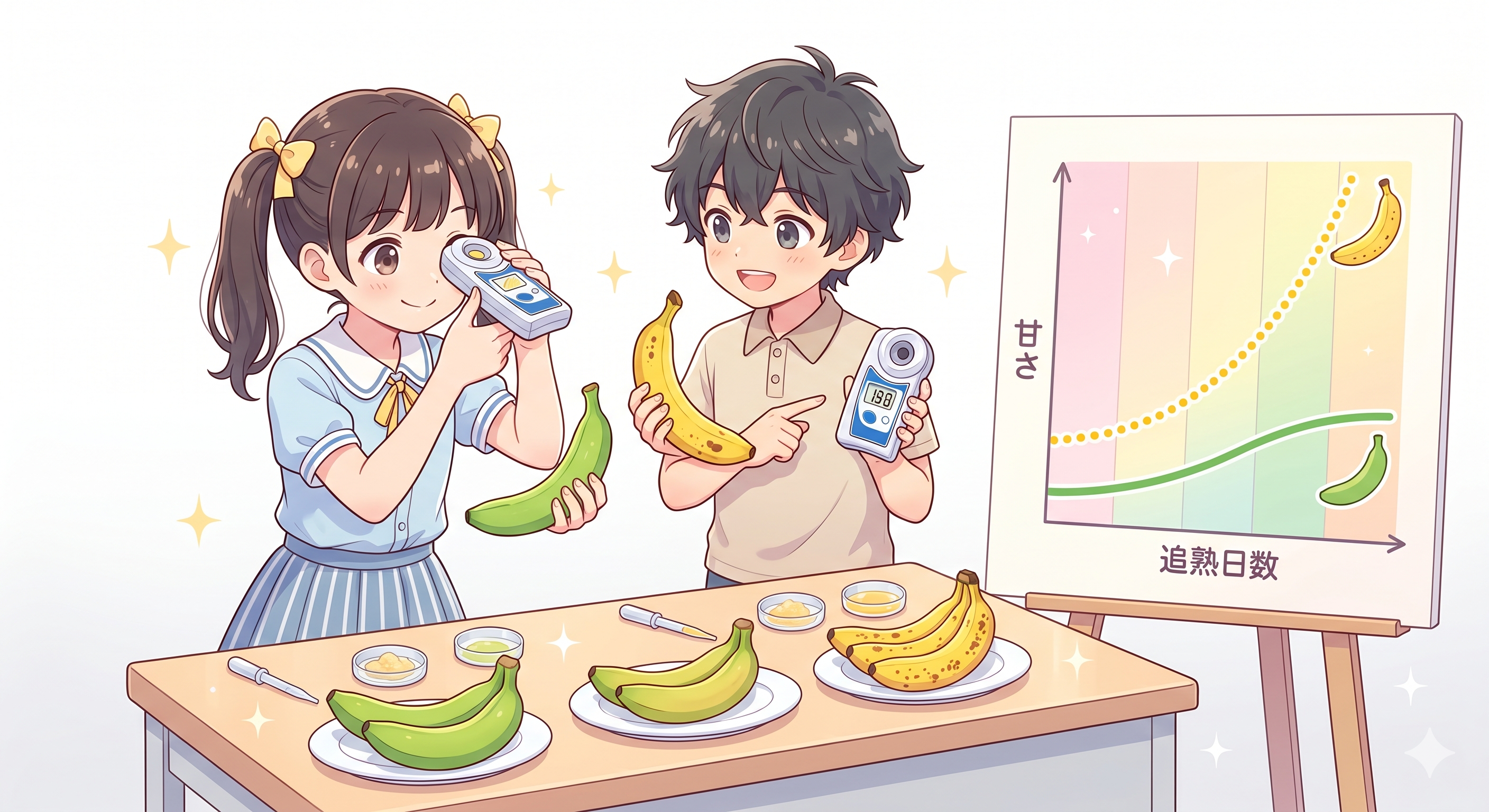バナナのシュガースポットが出る条件