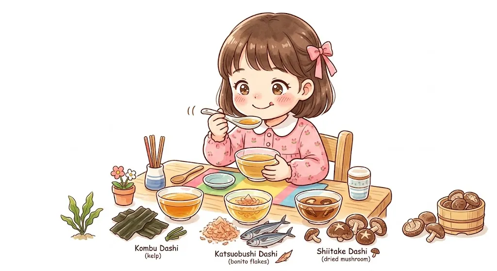 だしの味比べ
