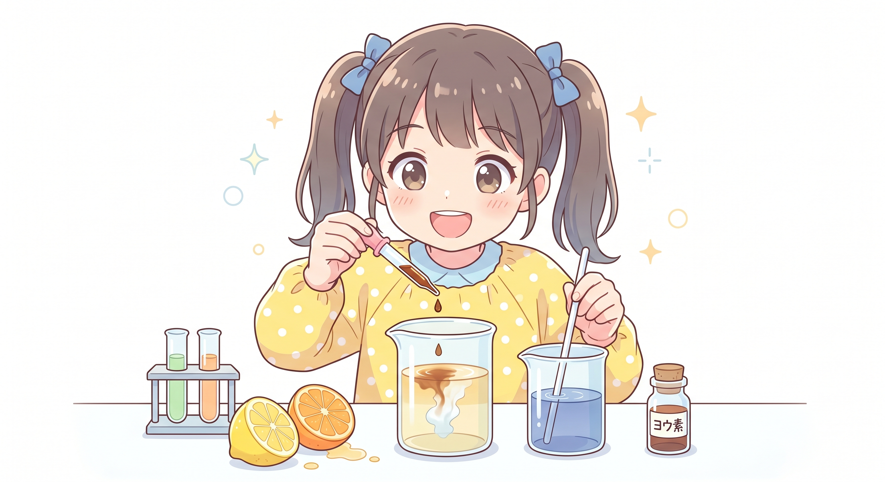 加熱によるビタミンCの変化を調べる