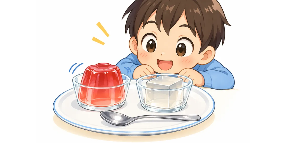 ゼラチンと寒天は何がちがうか