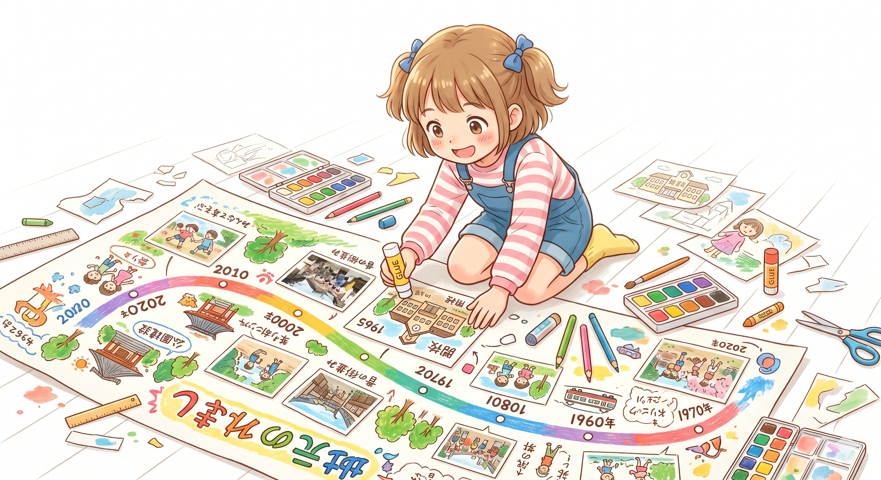家族の昔の遊びを調べる