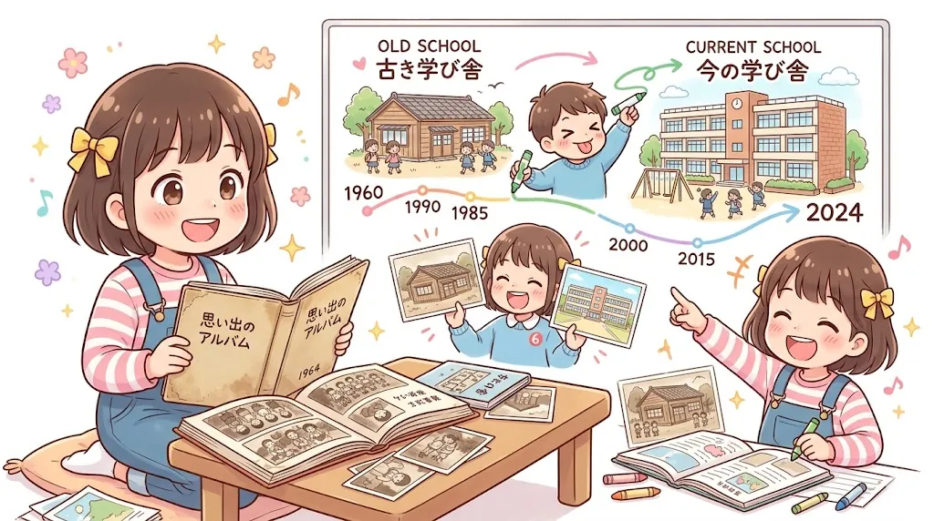 学校の歴史を調べる