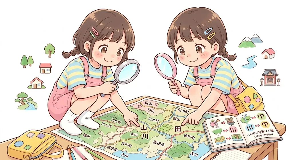 地名の由来を調べる