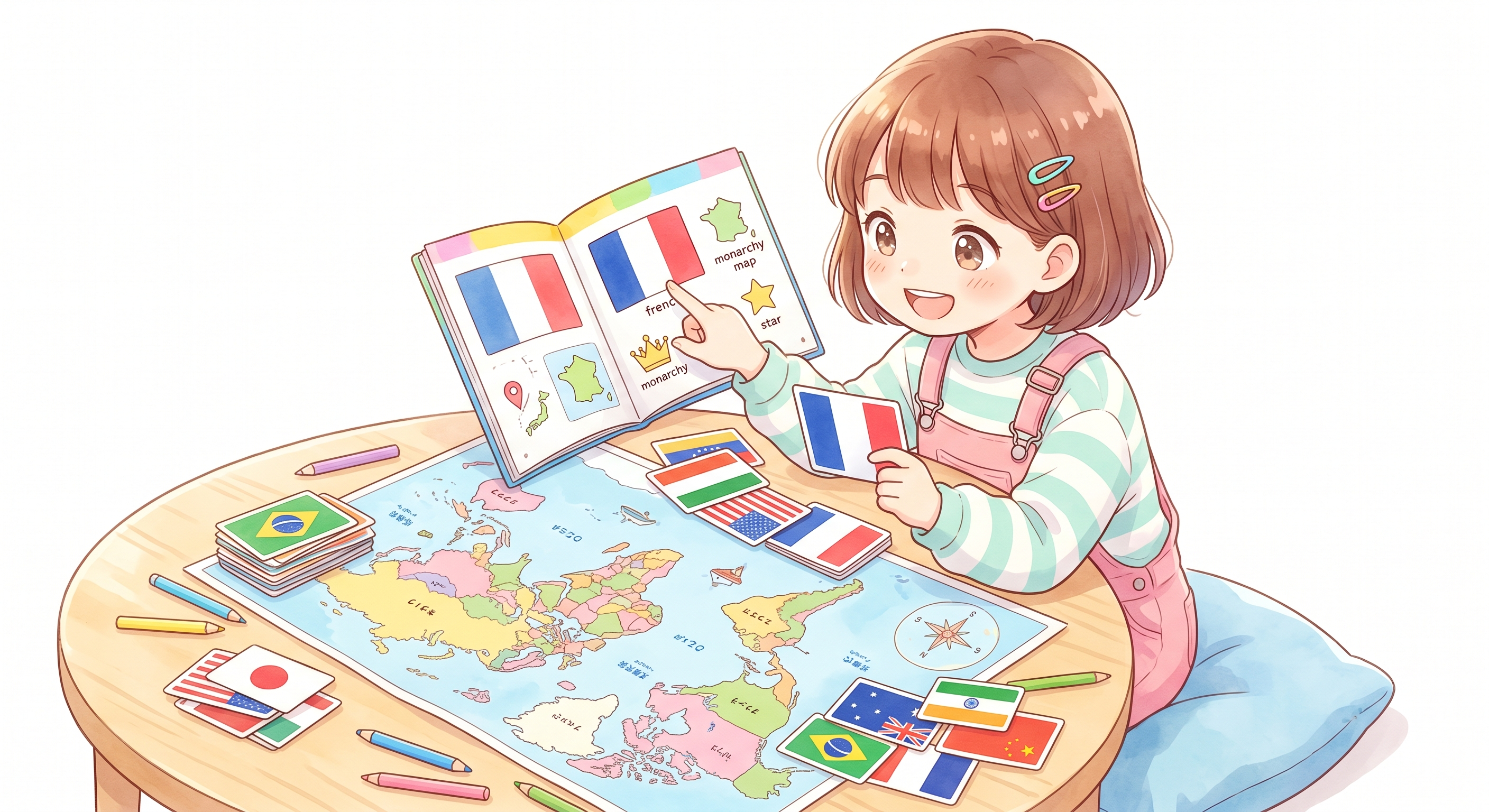 世界の国旗とその意味を調べる