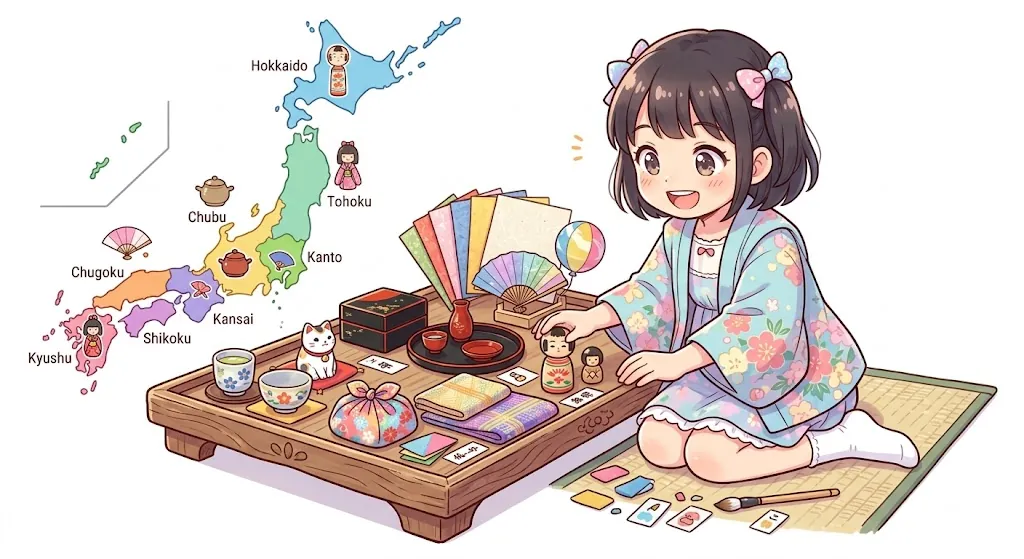 伝統工芸品を調べる