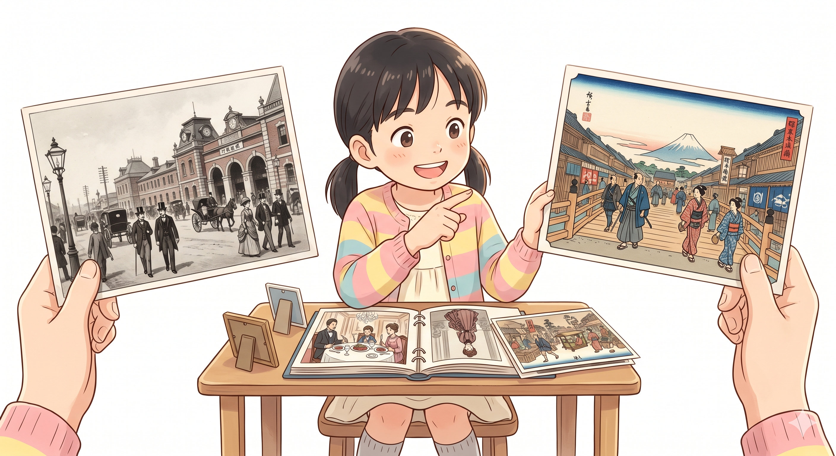 ファミリーヒストリーを家族に聞いてまとめる