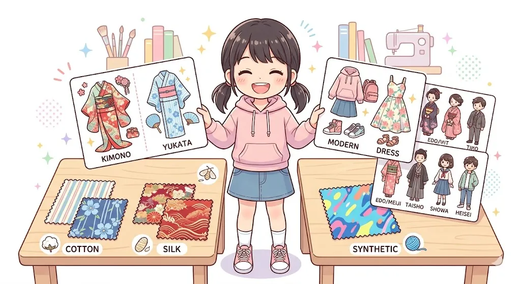 昔の服装を調べる