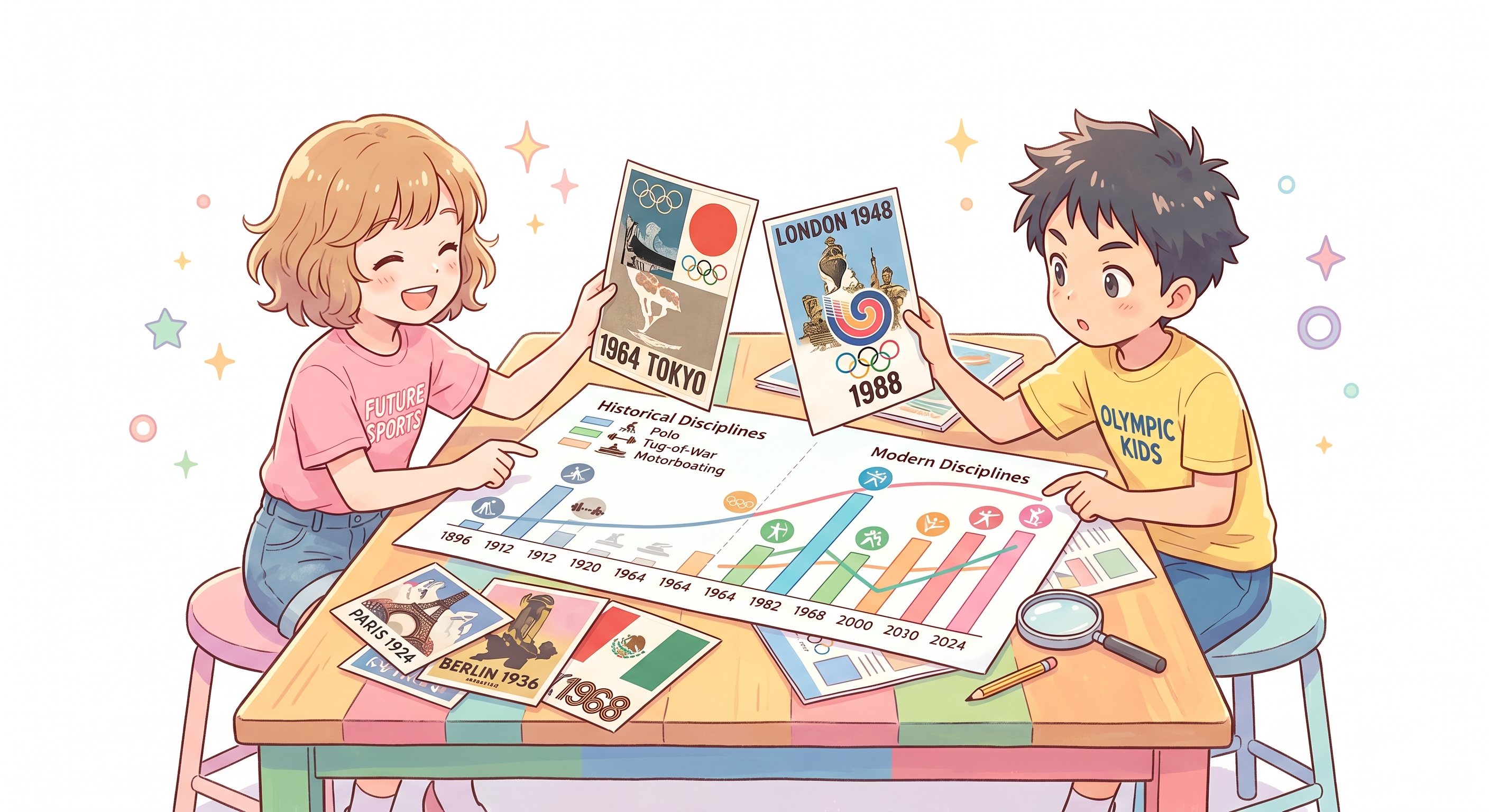 スポーツの歴史と変化を調べる