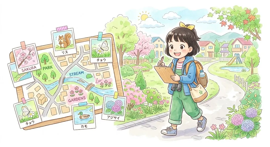 地域の自然マップを作る
