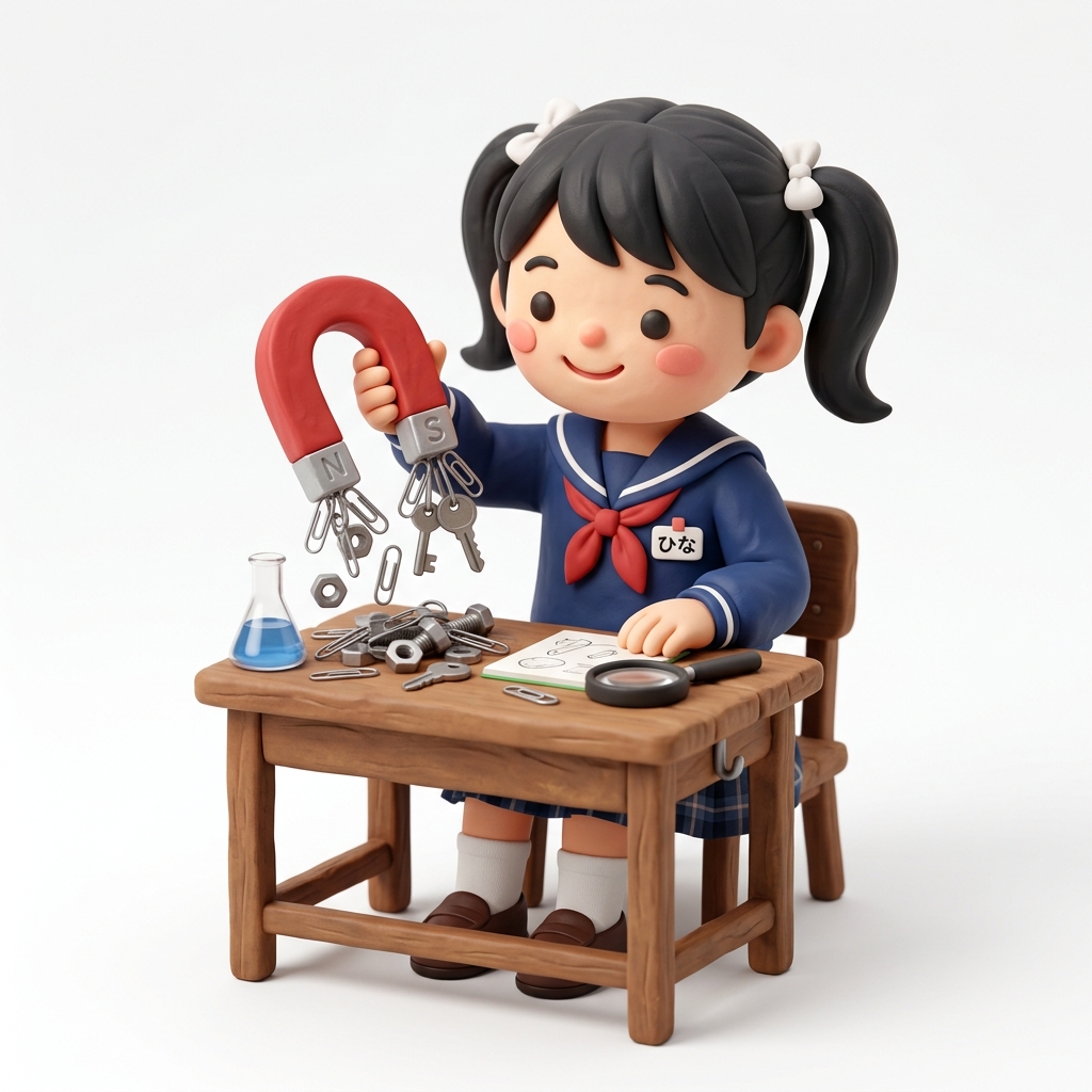 磁石につくもの・つかないもの調べ