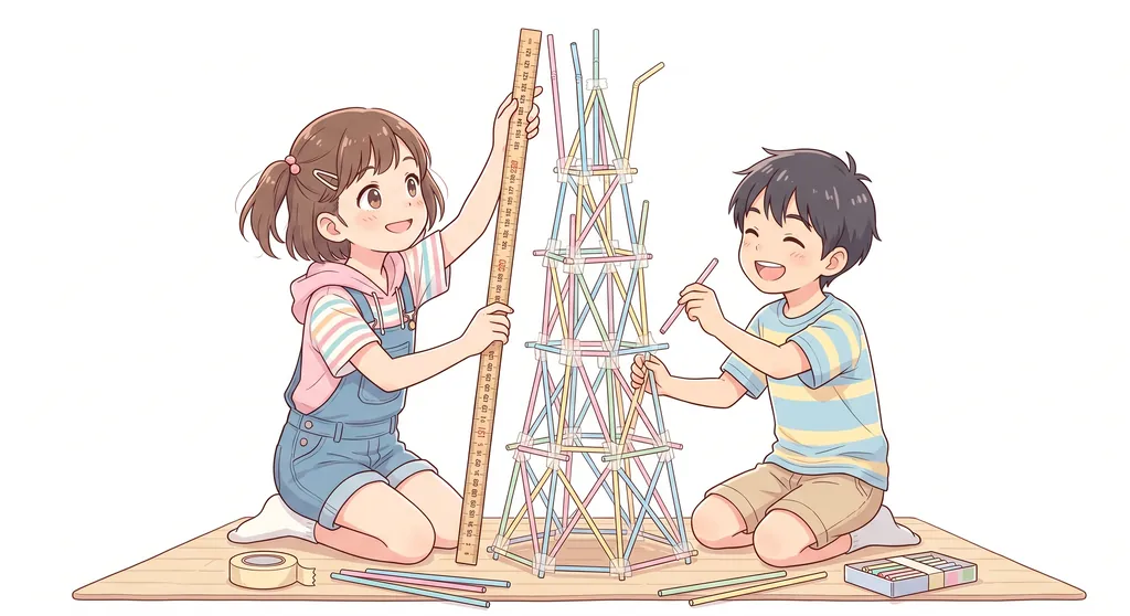 ストロータワー：高さと強度の研究
