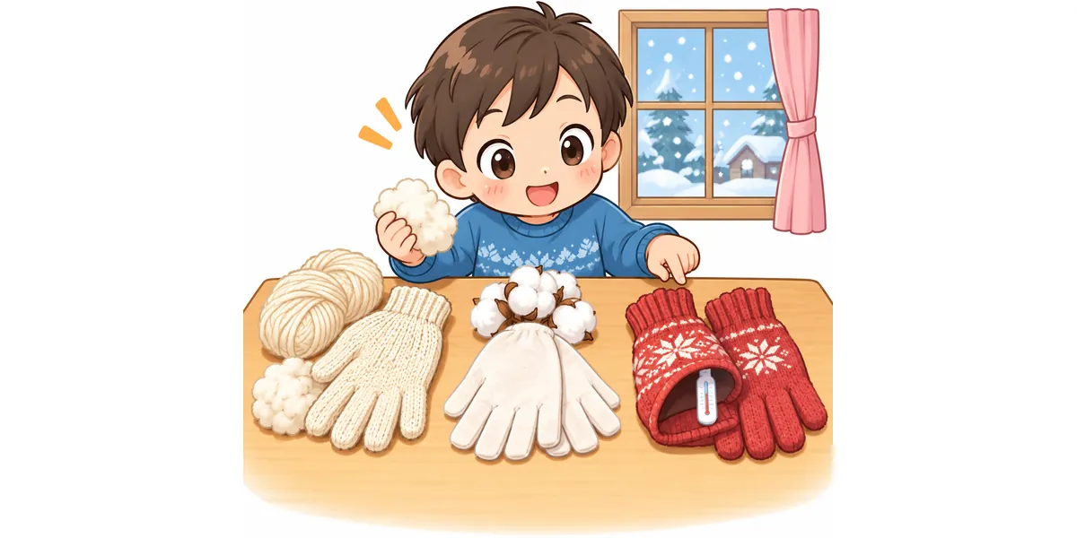 手袋の素材で温かさがどう変わるか