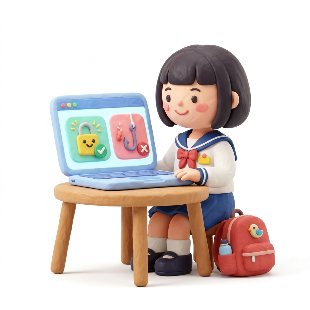 インターネットの安全ルールを調べる