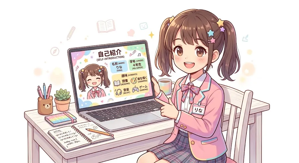 HTML/CSS で自己紹介ページを作る